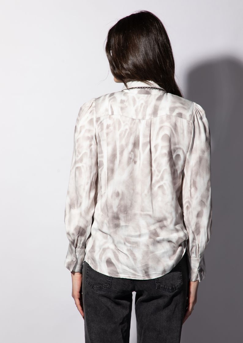 Chemise Alba en viscose manches longues