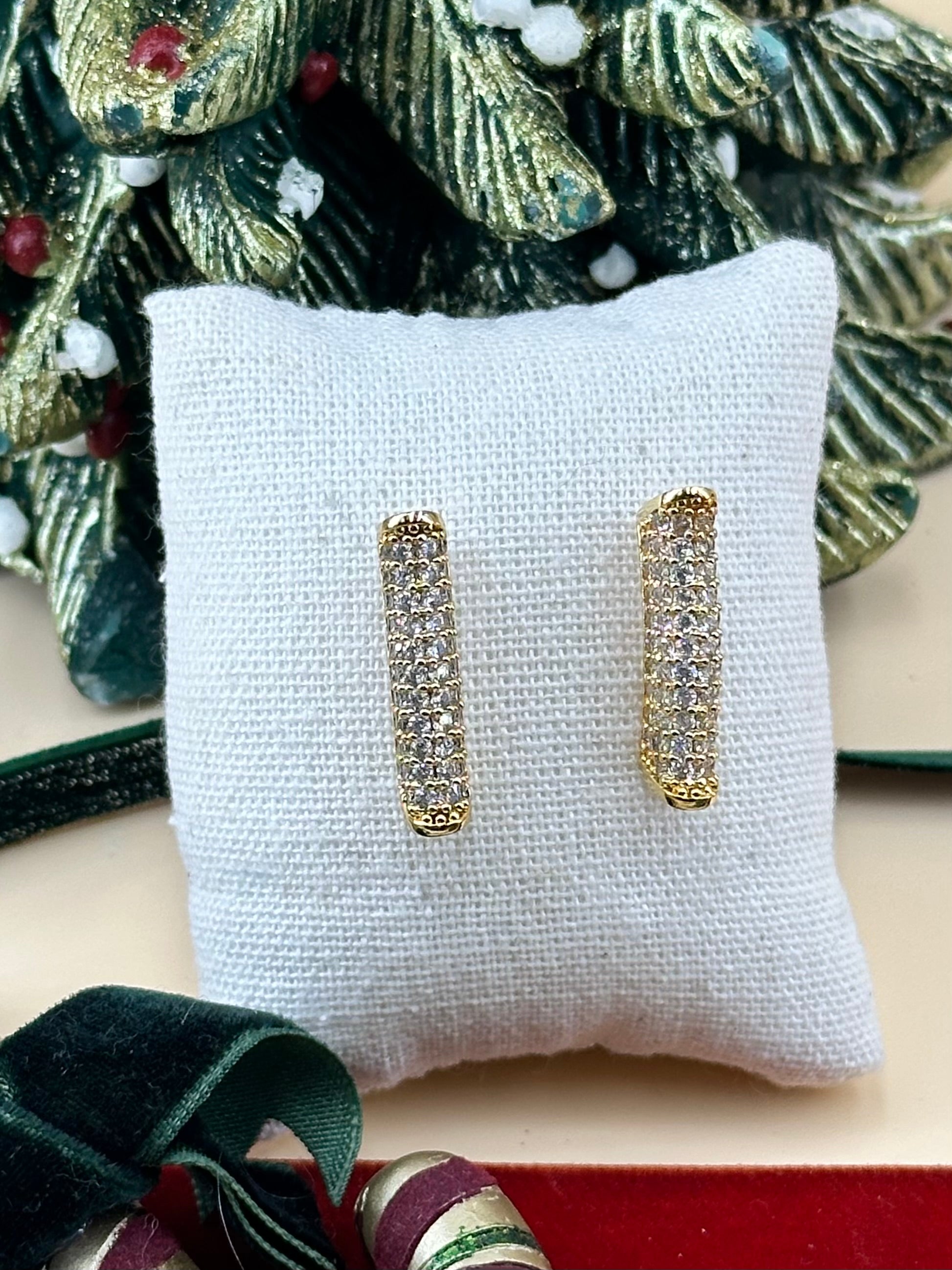 Boucles d'oreilles Sia crystal