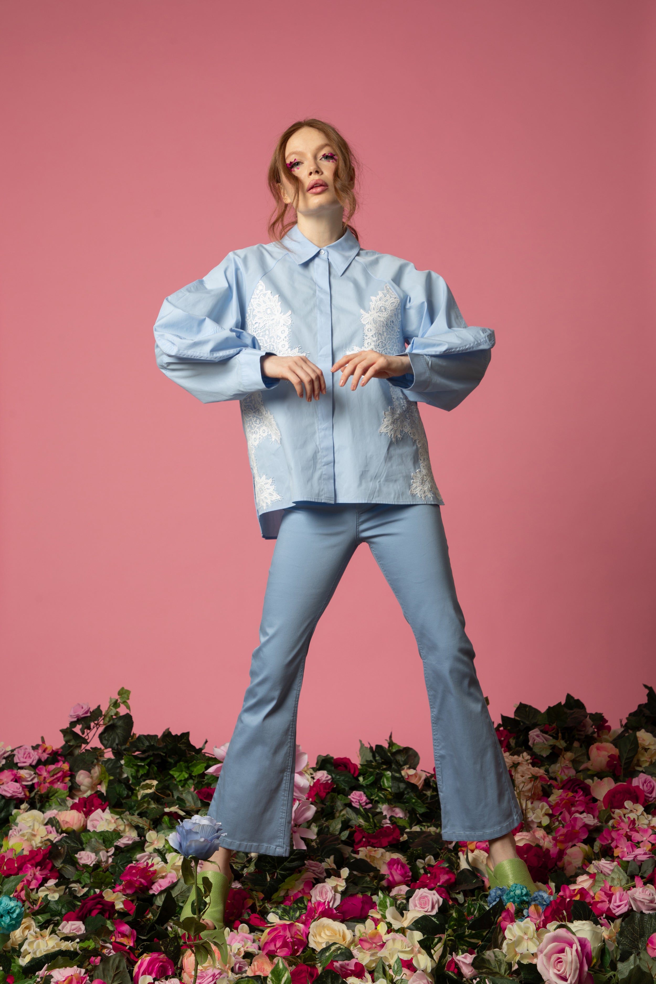 Pantalon Tulipe - Coton stretch