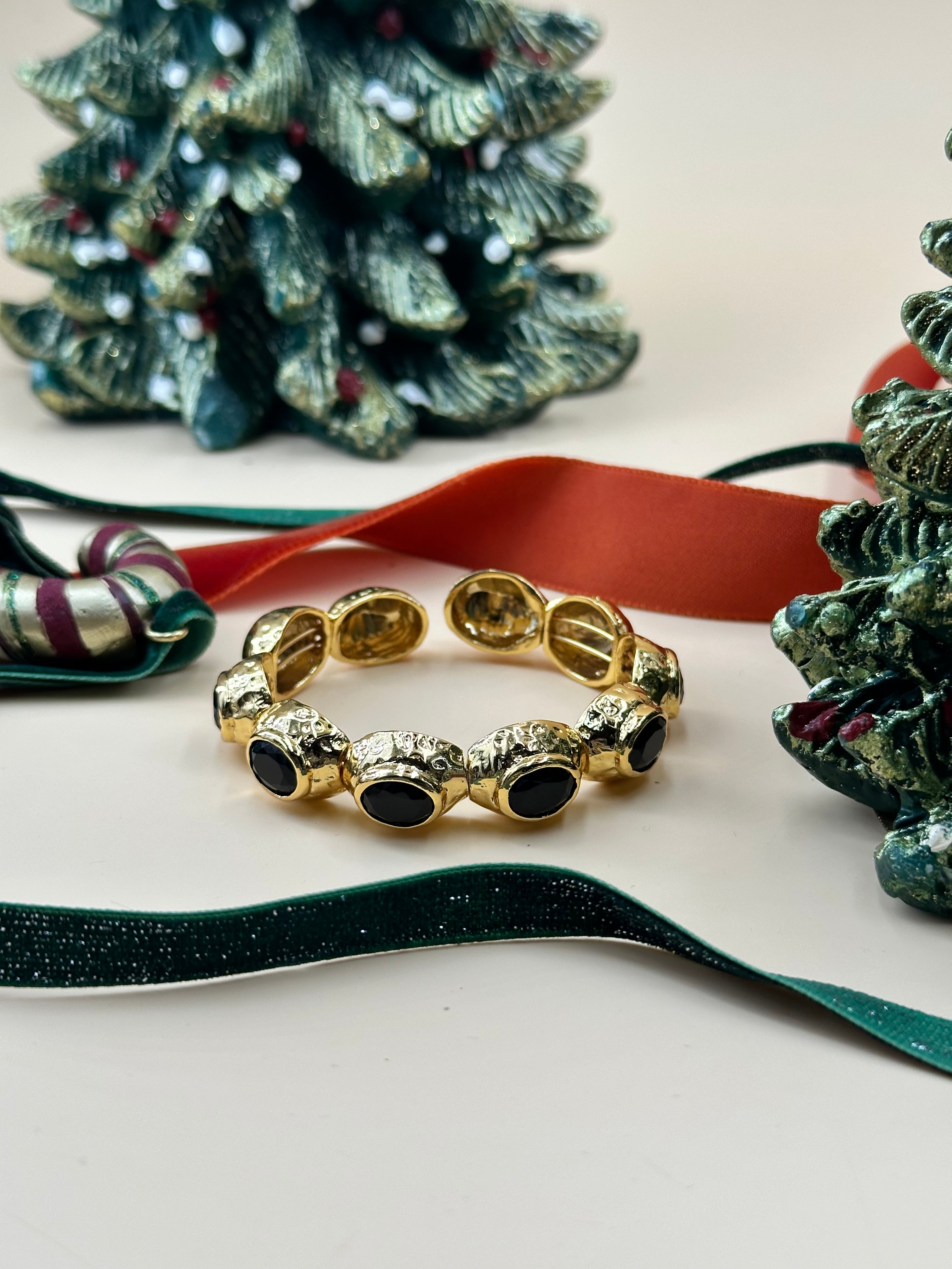 Jonc Noctua et pierres d'onyx