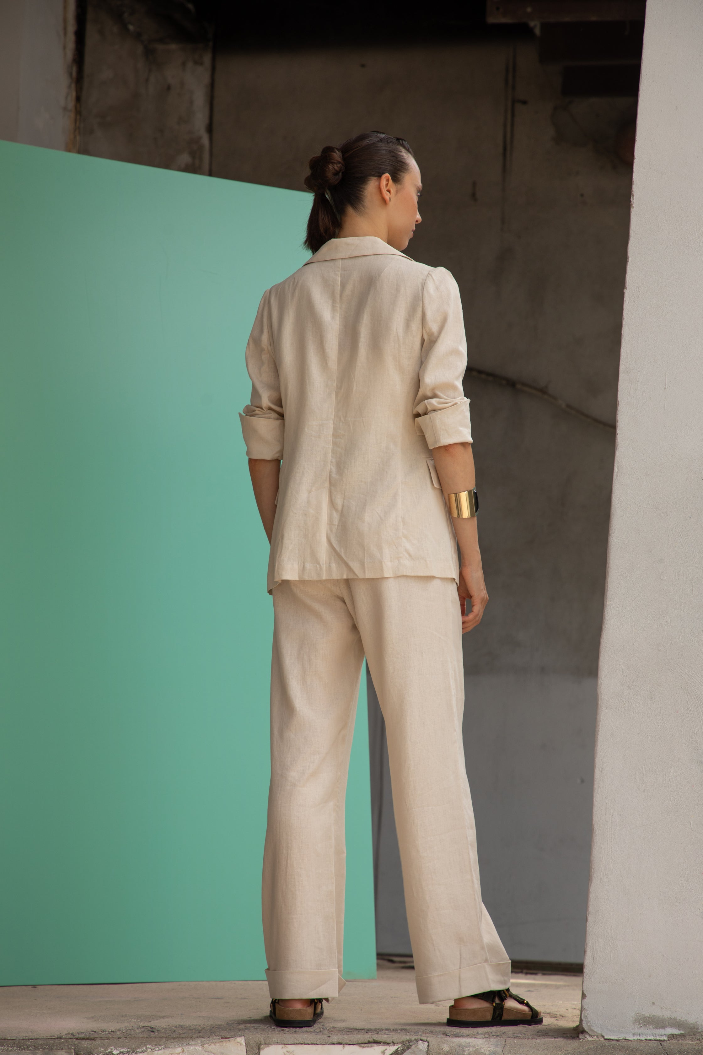 Pantalon Clyde - Lin & Viscose