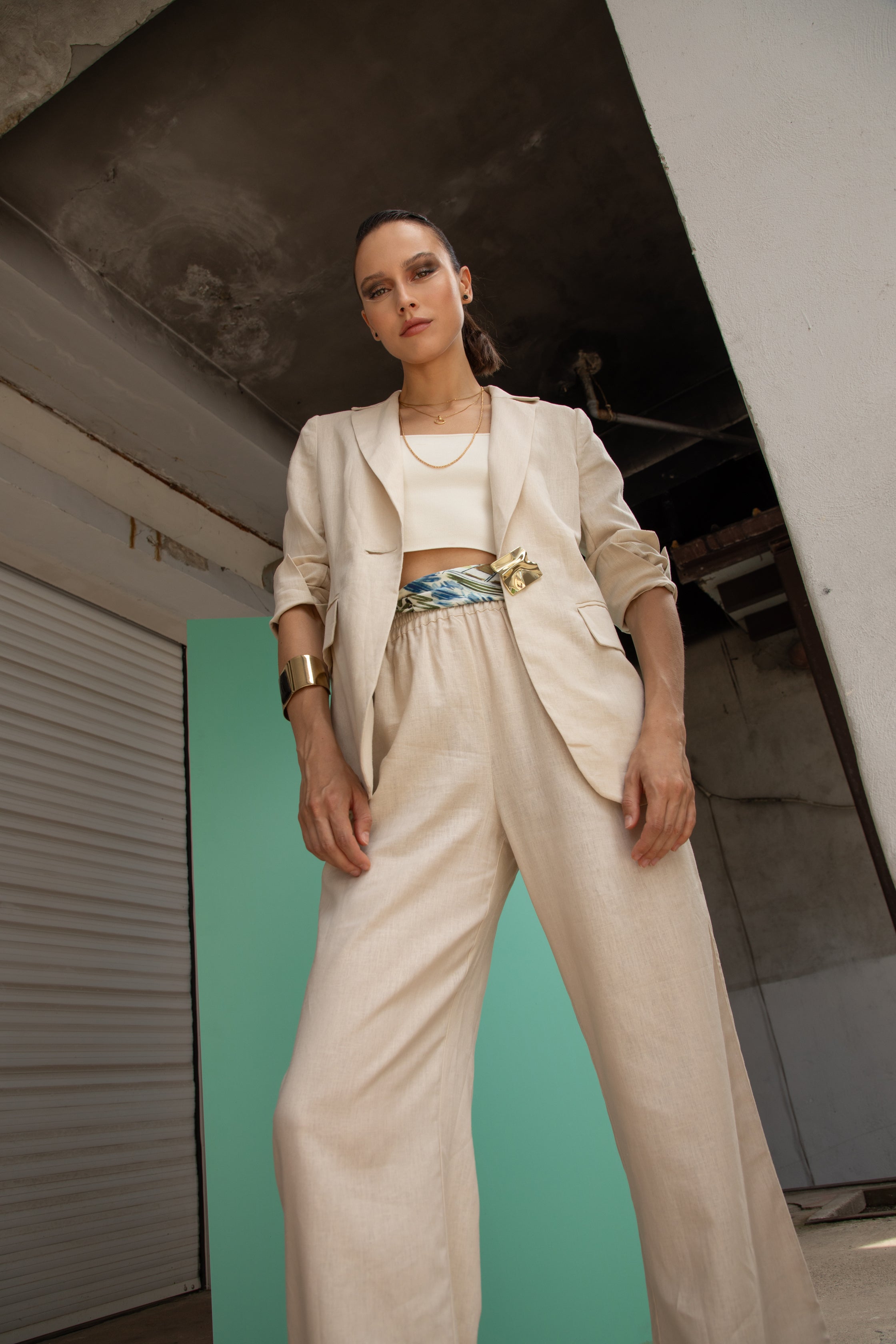 Pantalon Clyde - Lin & Viscose