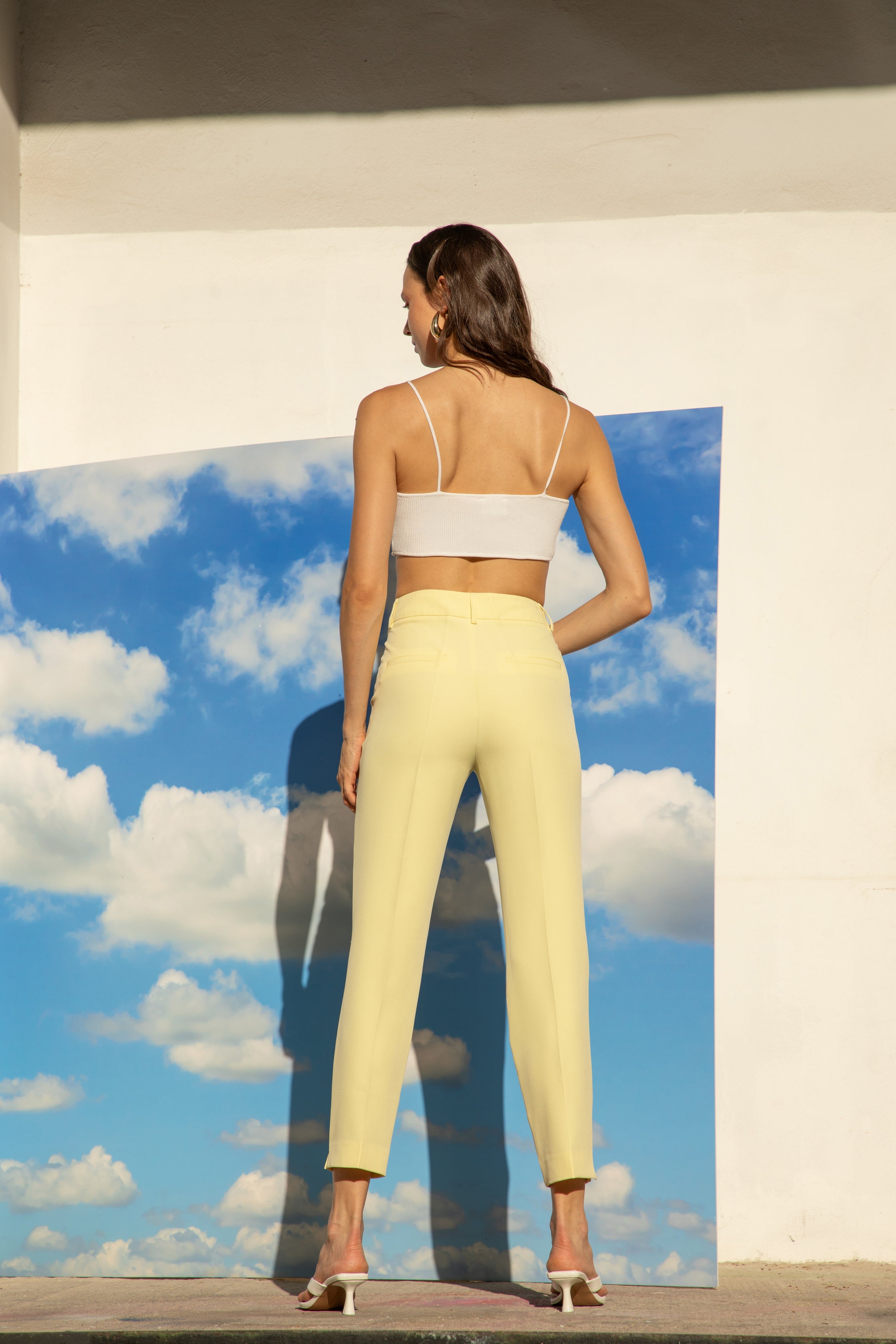 Pantalon Charlie - Jaune Paille