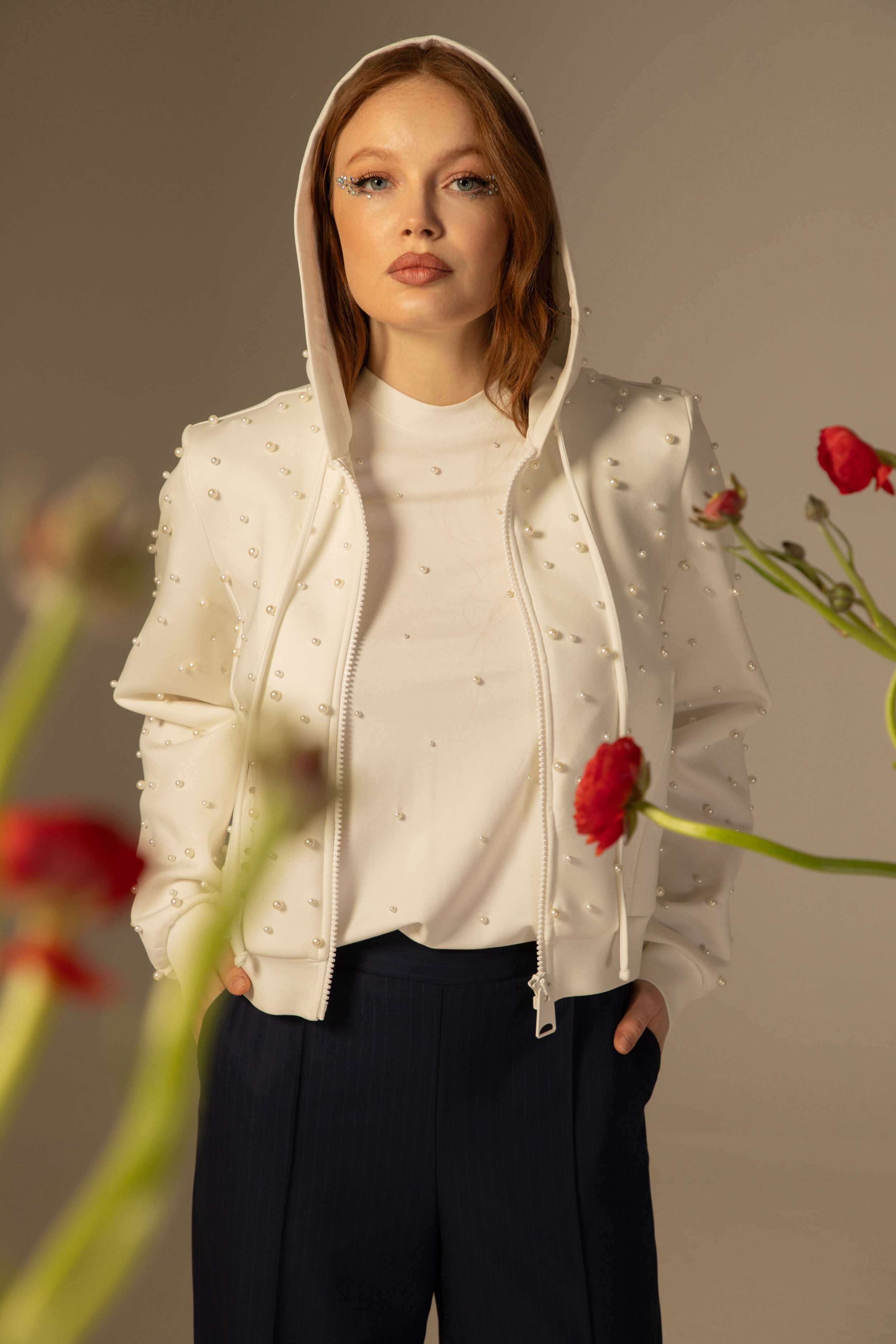 Blouson Brenda - Entièrement perlé