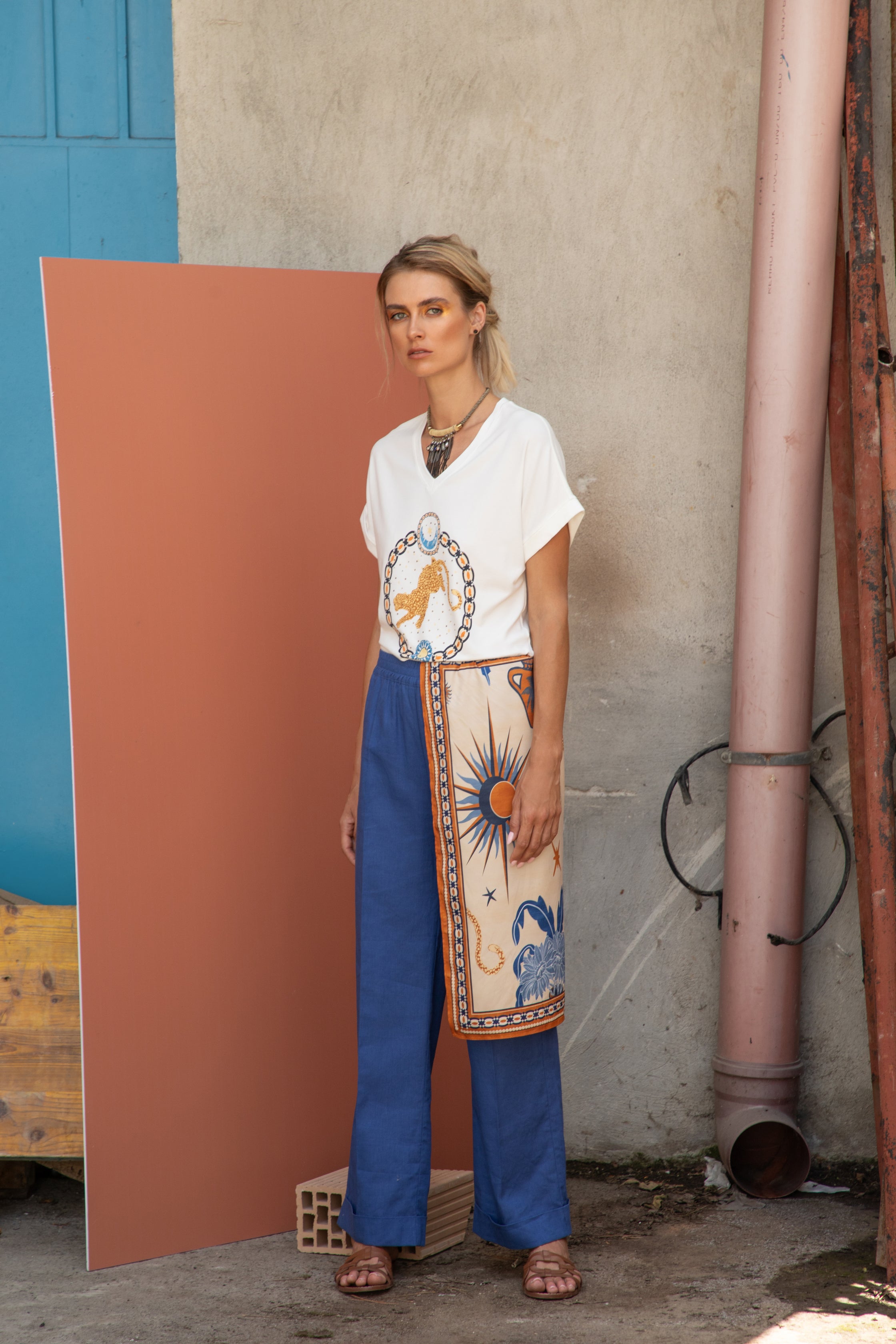 Pantalon Clyde - Lin & Viscose