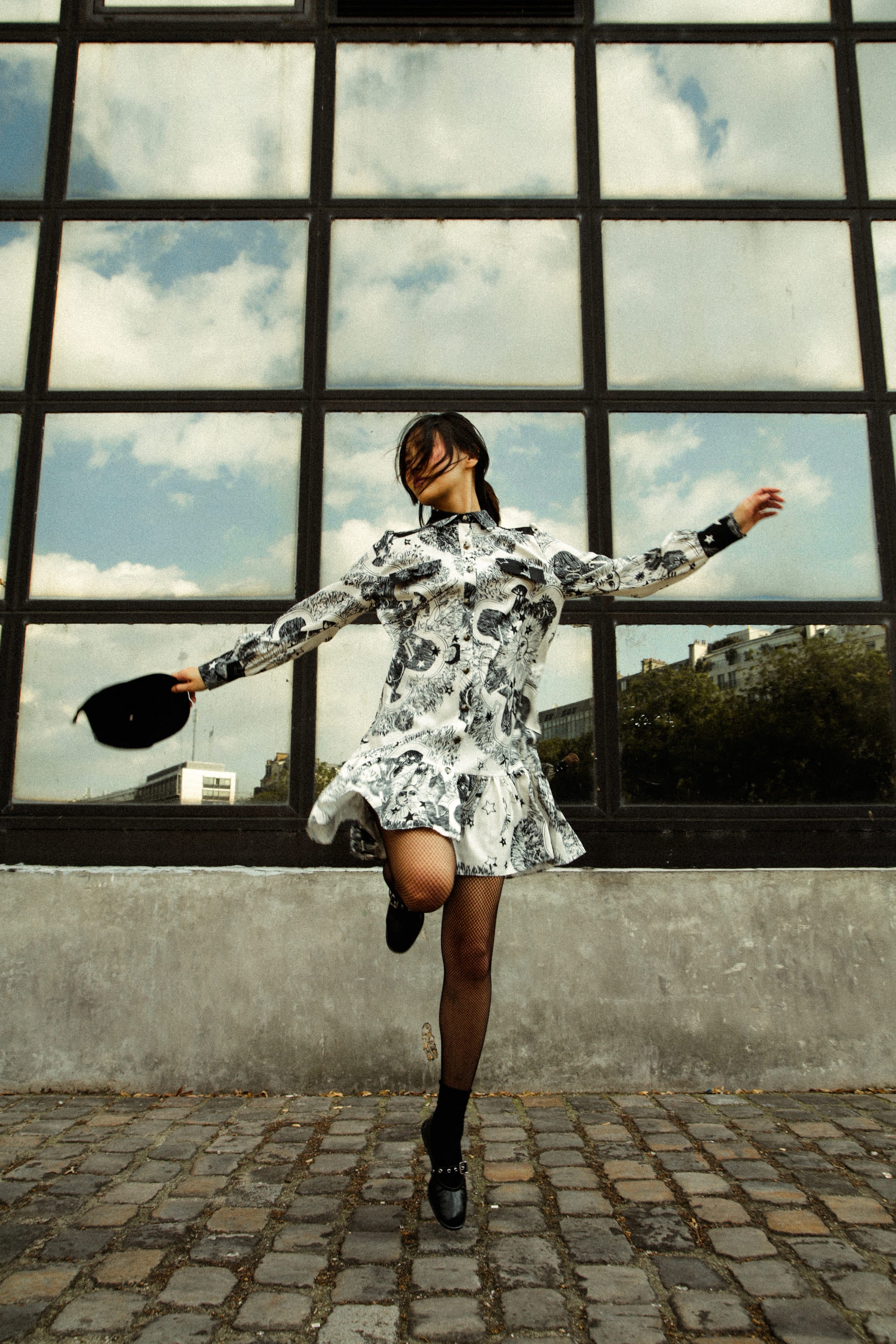 Robe Elena - Imprimé Astro