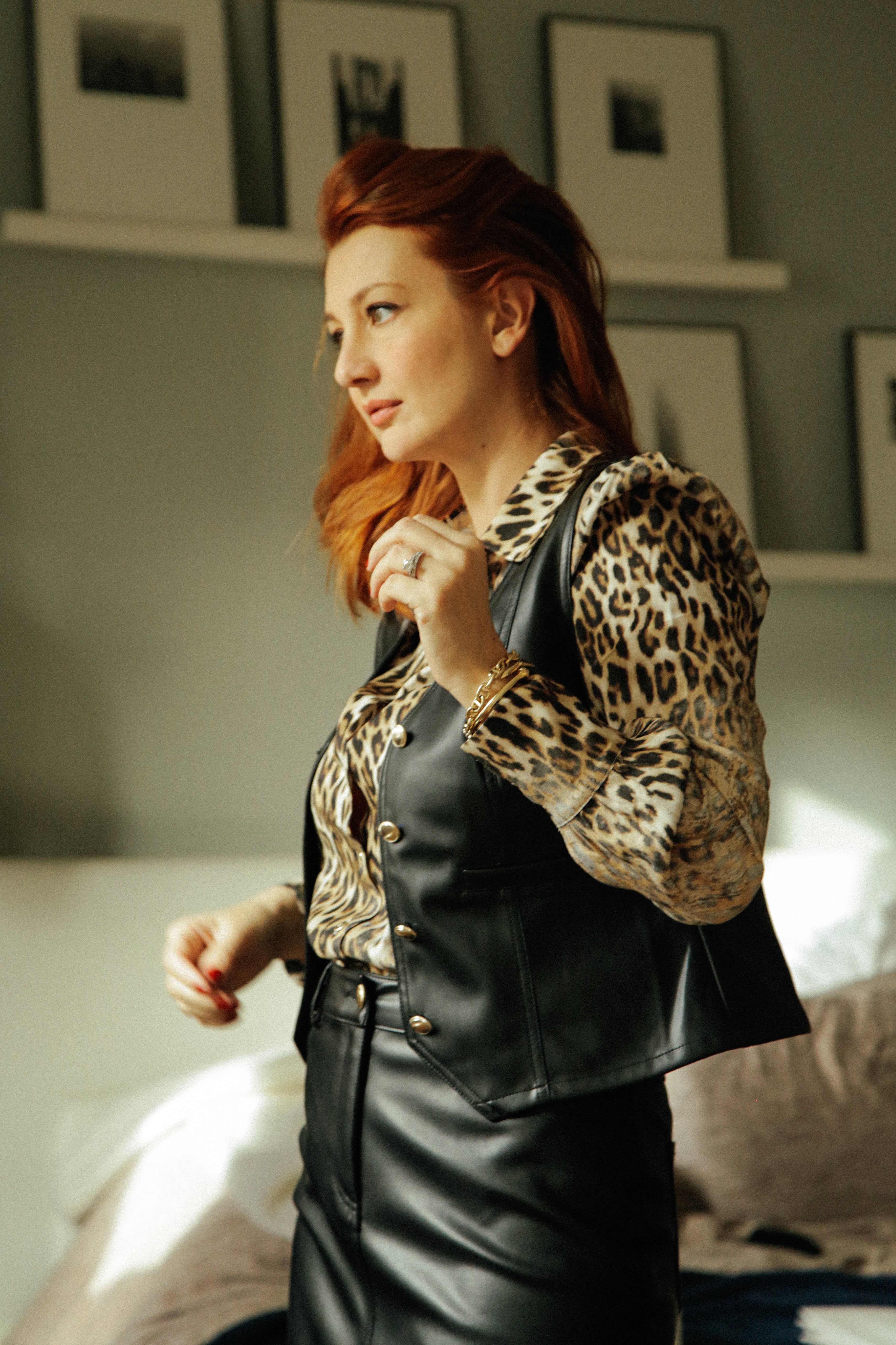 Jupe Juliette cuir Éco
