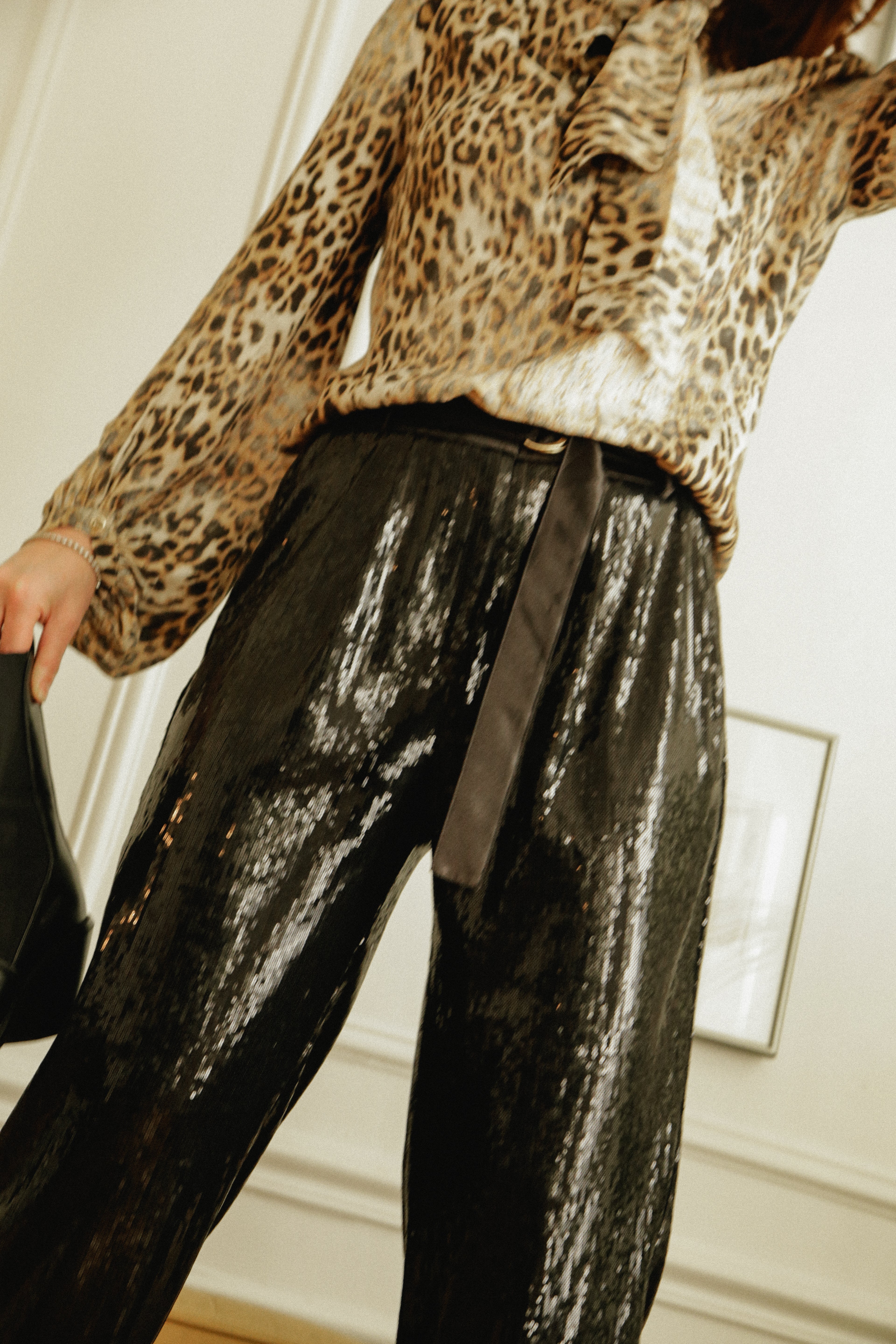 Pantalon John sequins