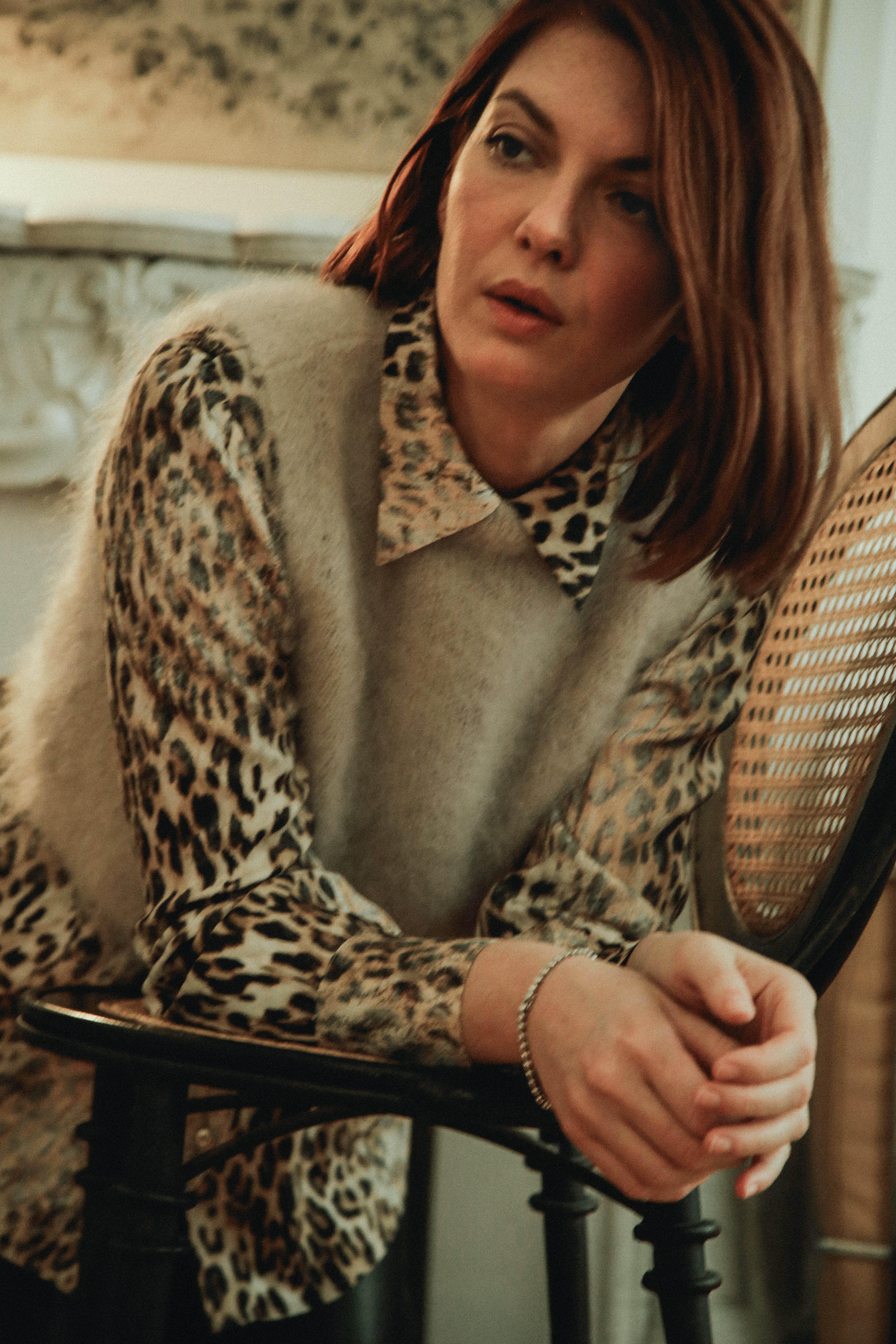 Pull sans manches - Taupe