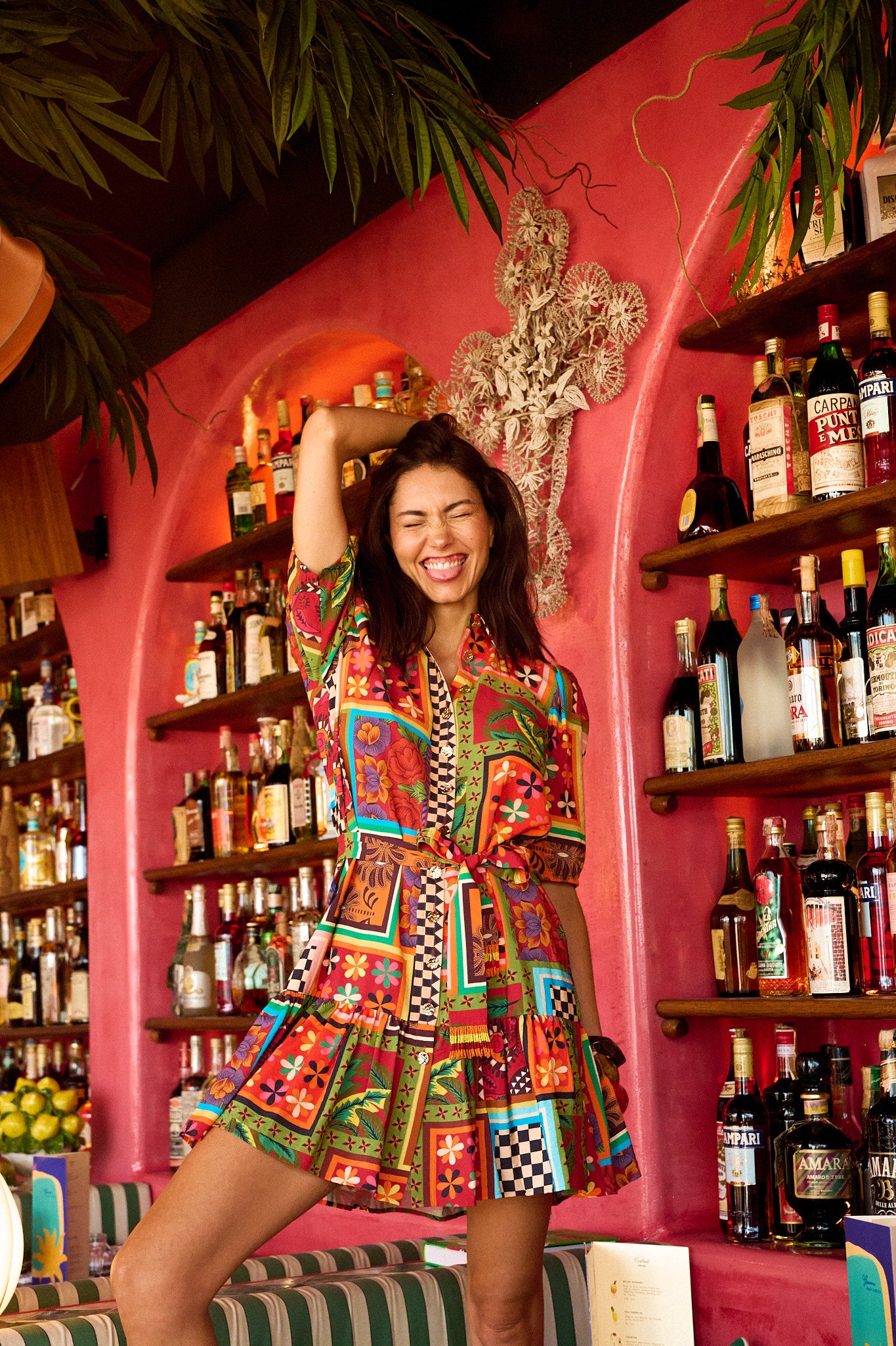 Robe Ipanema en viscose - imprimé exclusif