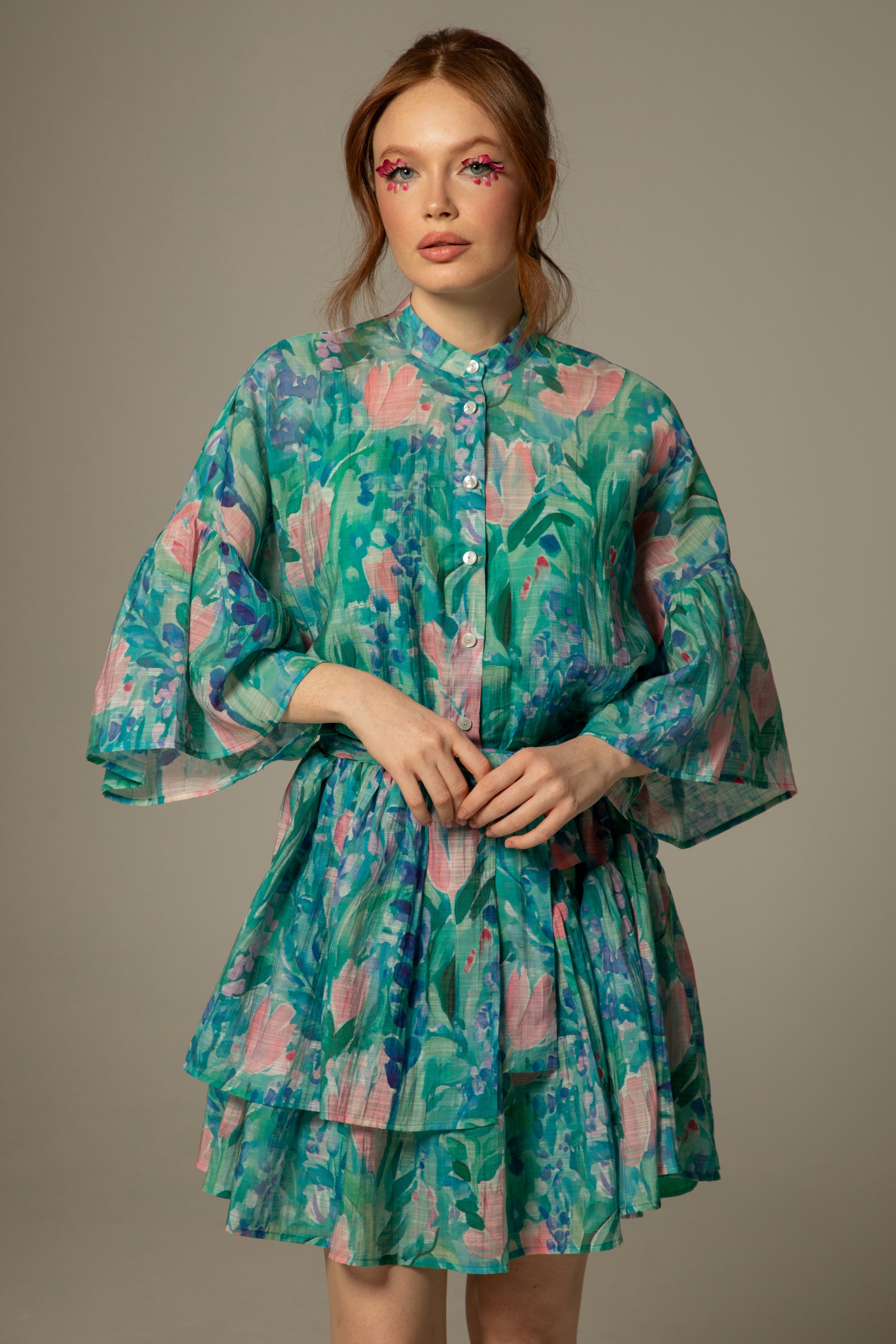 Robe Dahlia - Motif exclusif Monet