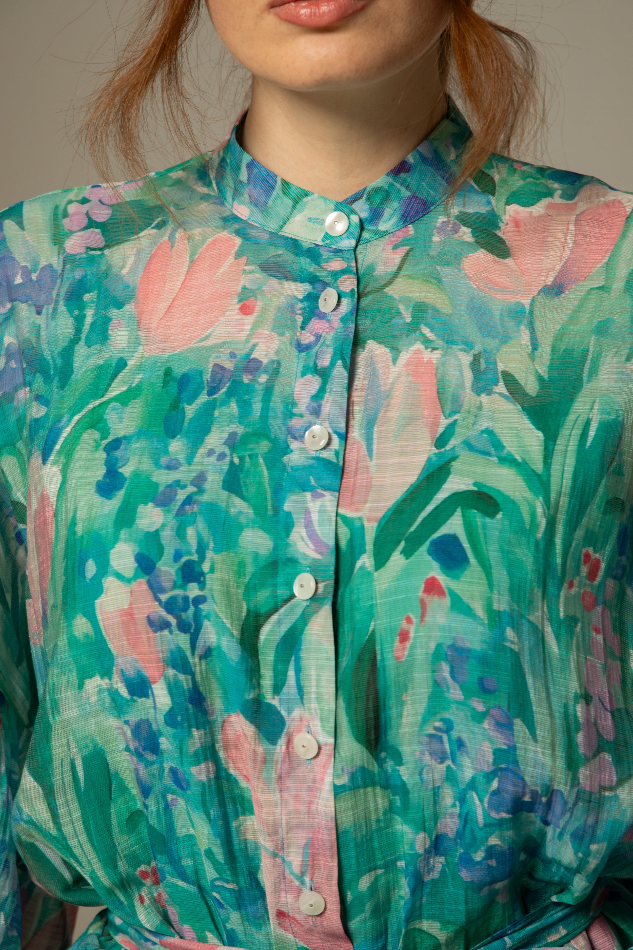 Robe Dahlia - Motif exclusif Monet