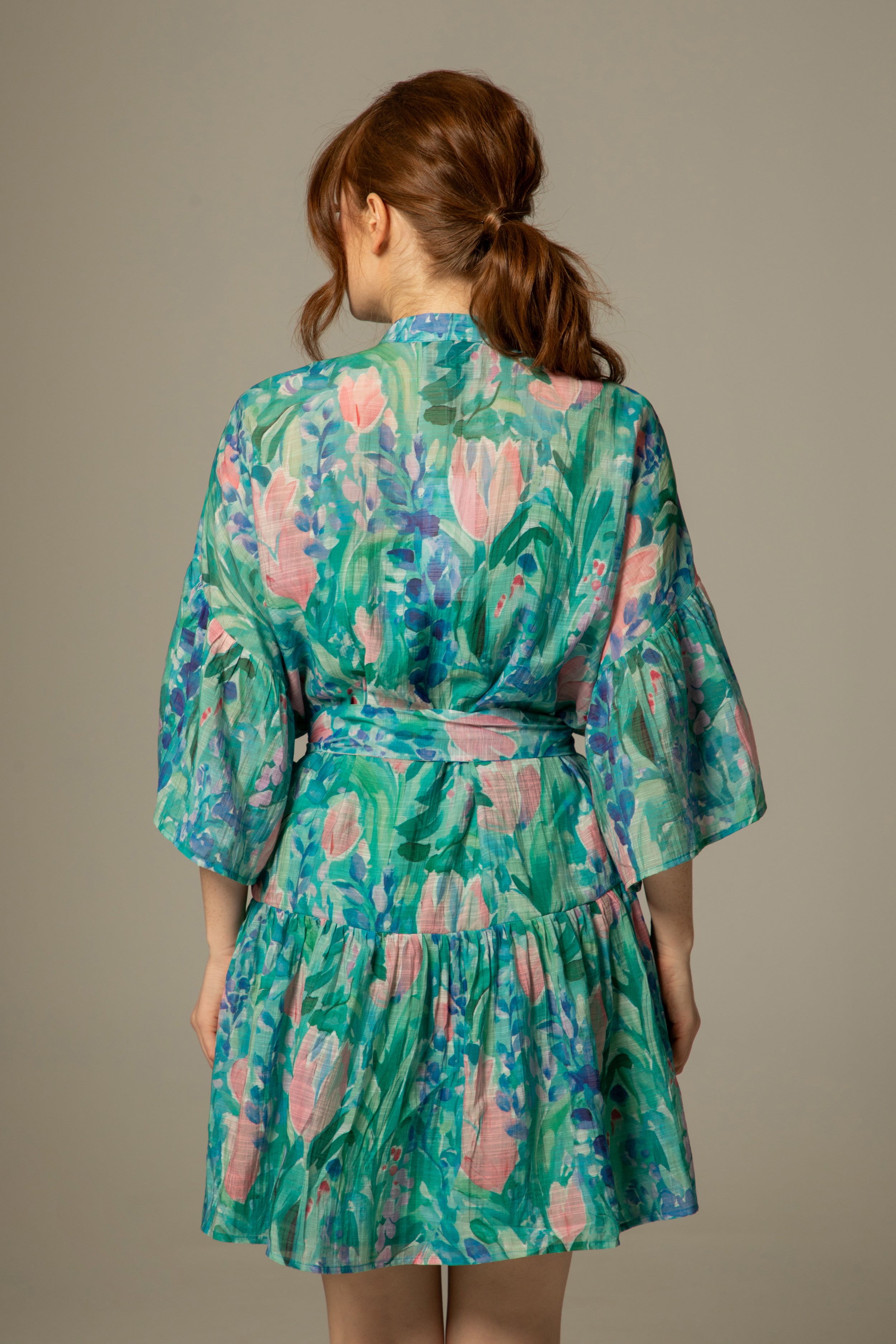 Robe Dahlia - Motif exclusif Monet