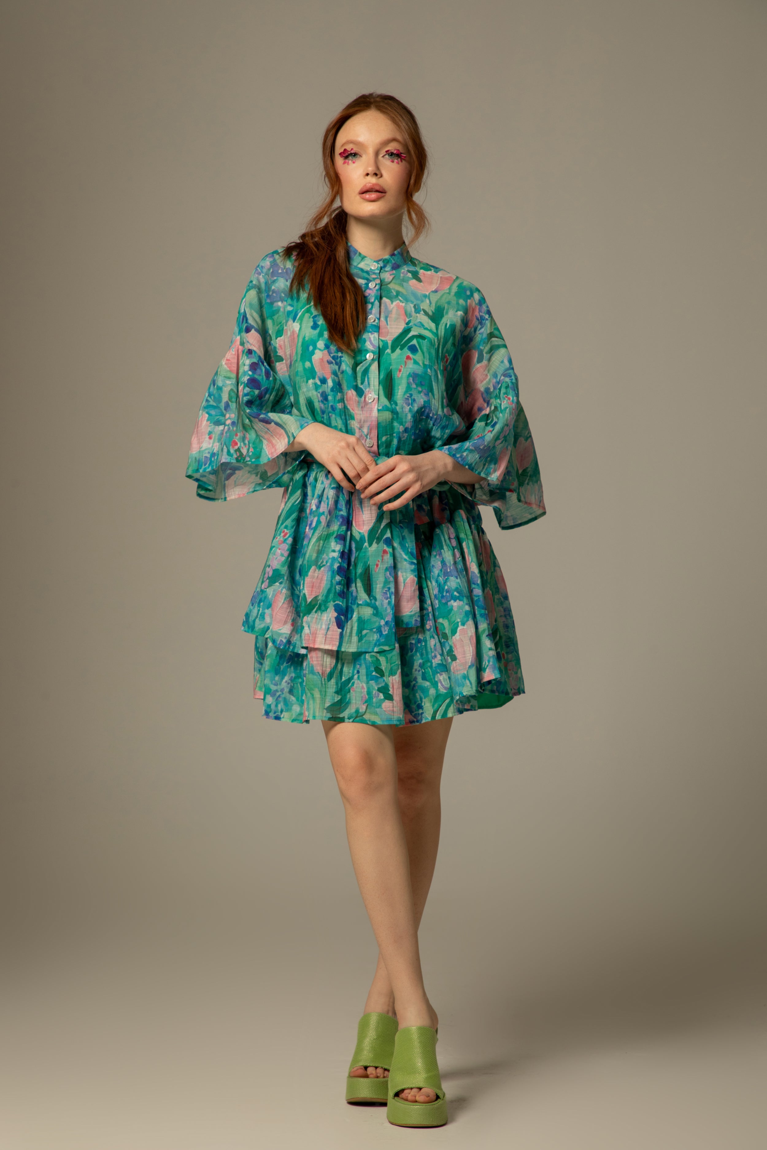 Robe Dahlia - Motif exclusif Monet