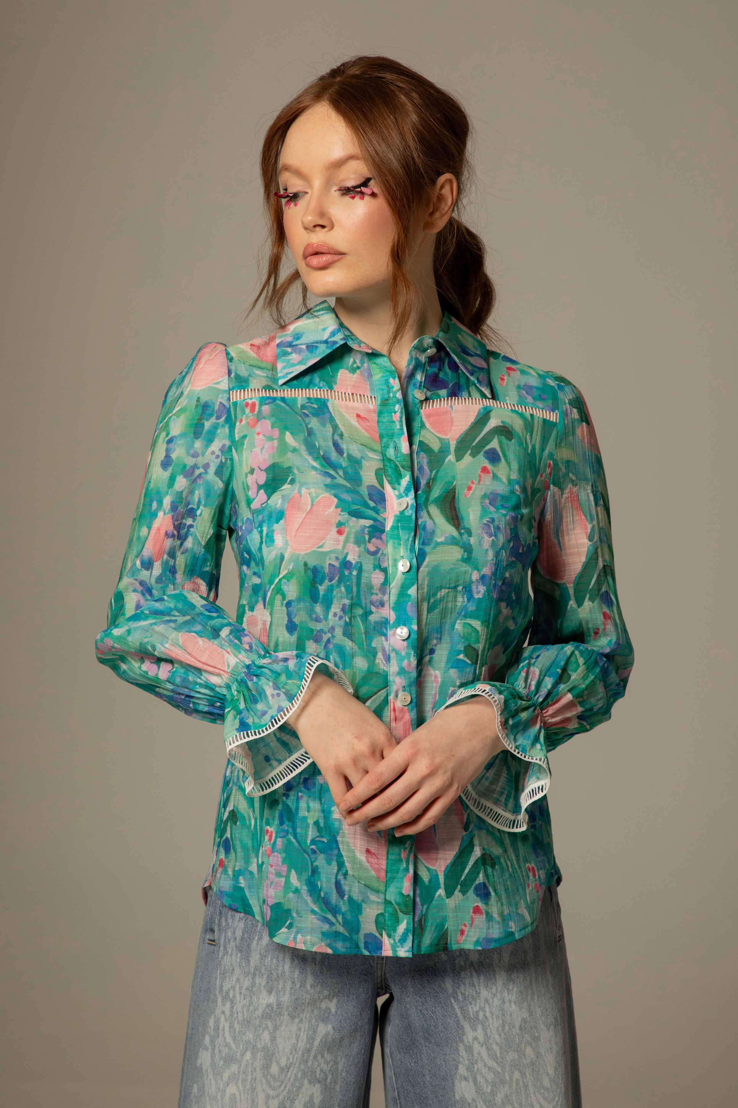 Chemise Camélia - Imprimé Monet