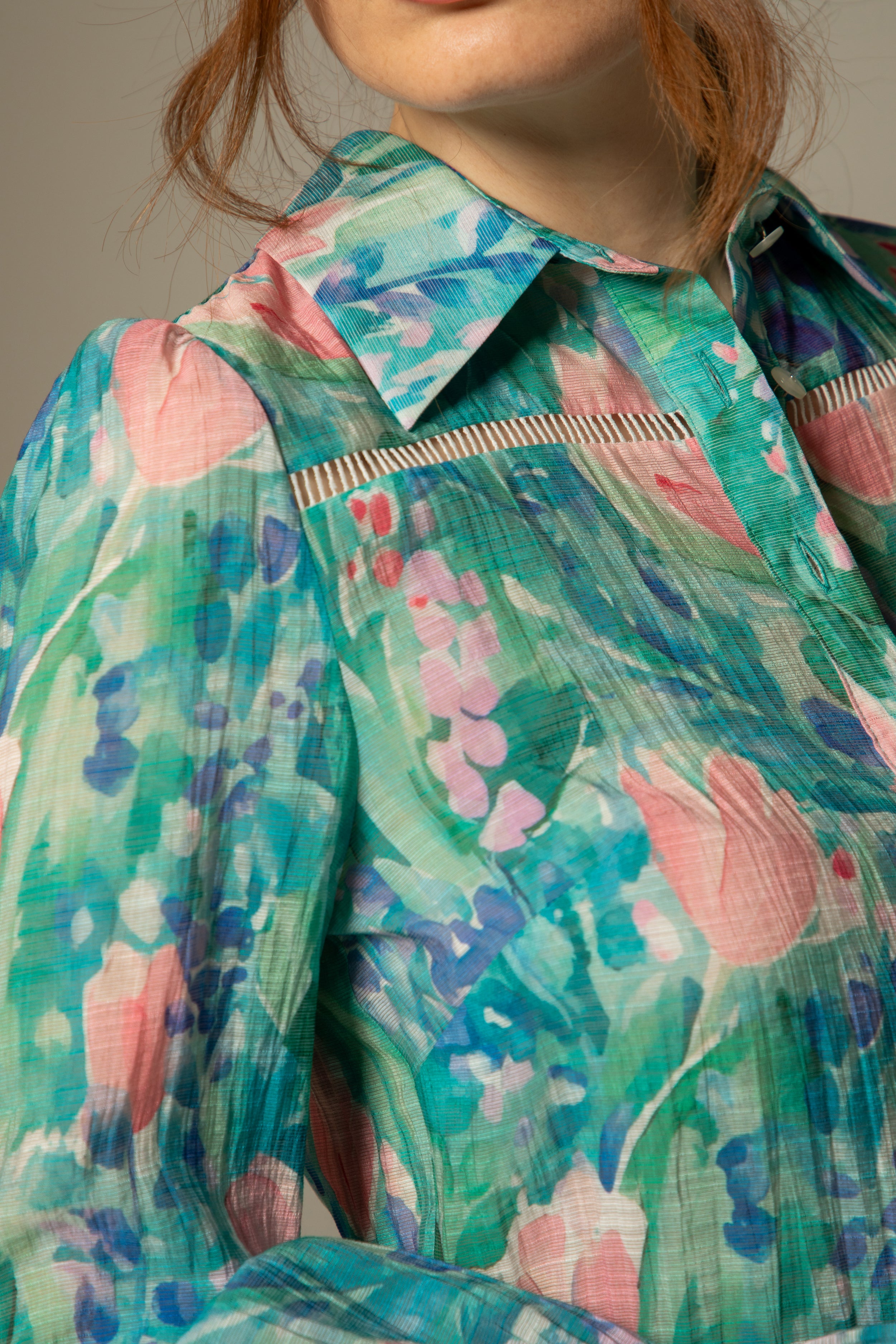 Chemise Camélia - Imprimé Monet