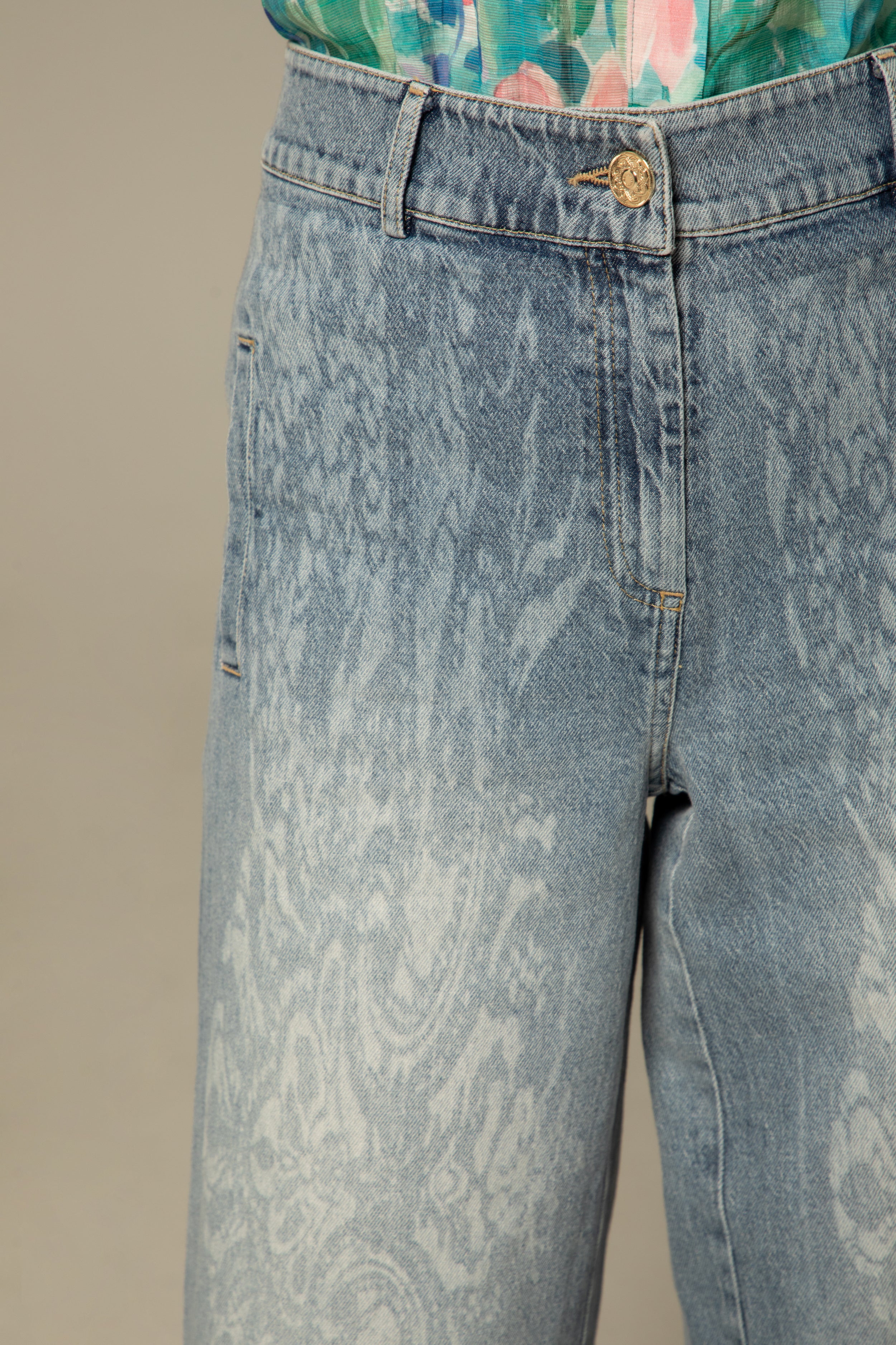 Jeans Garance - Denim lasérisé