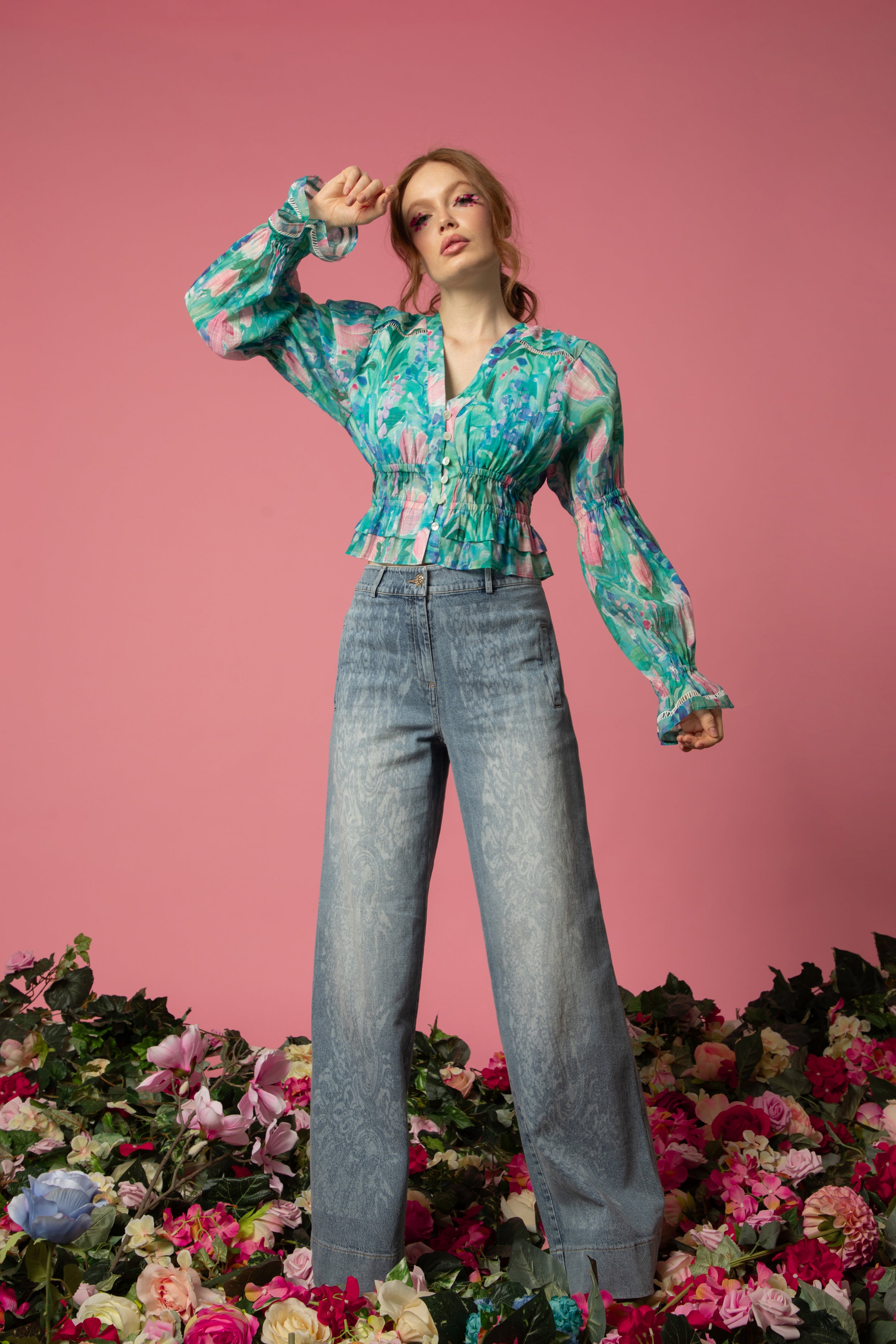 Jeans Garance - Denim lasérisé