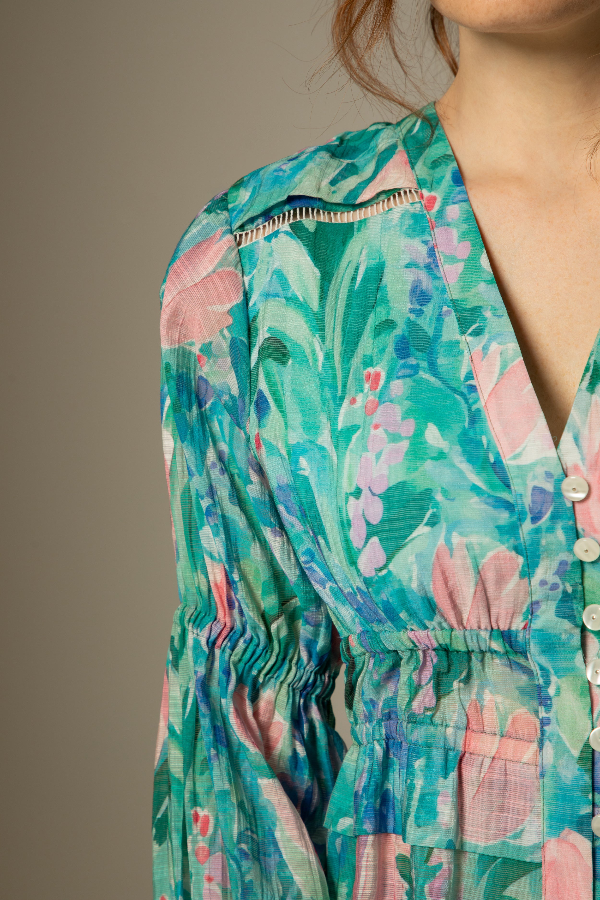 Blouse Bleuette - Imprimé Monet