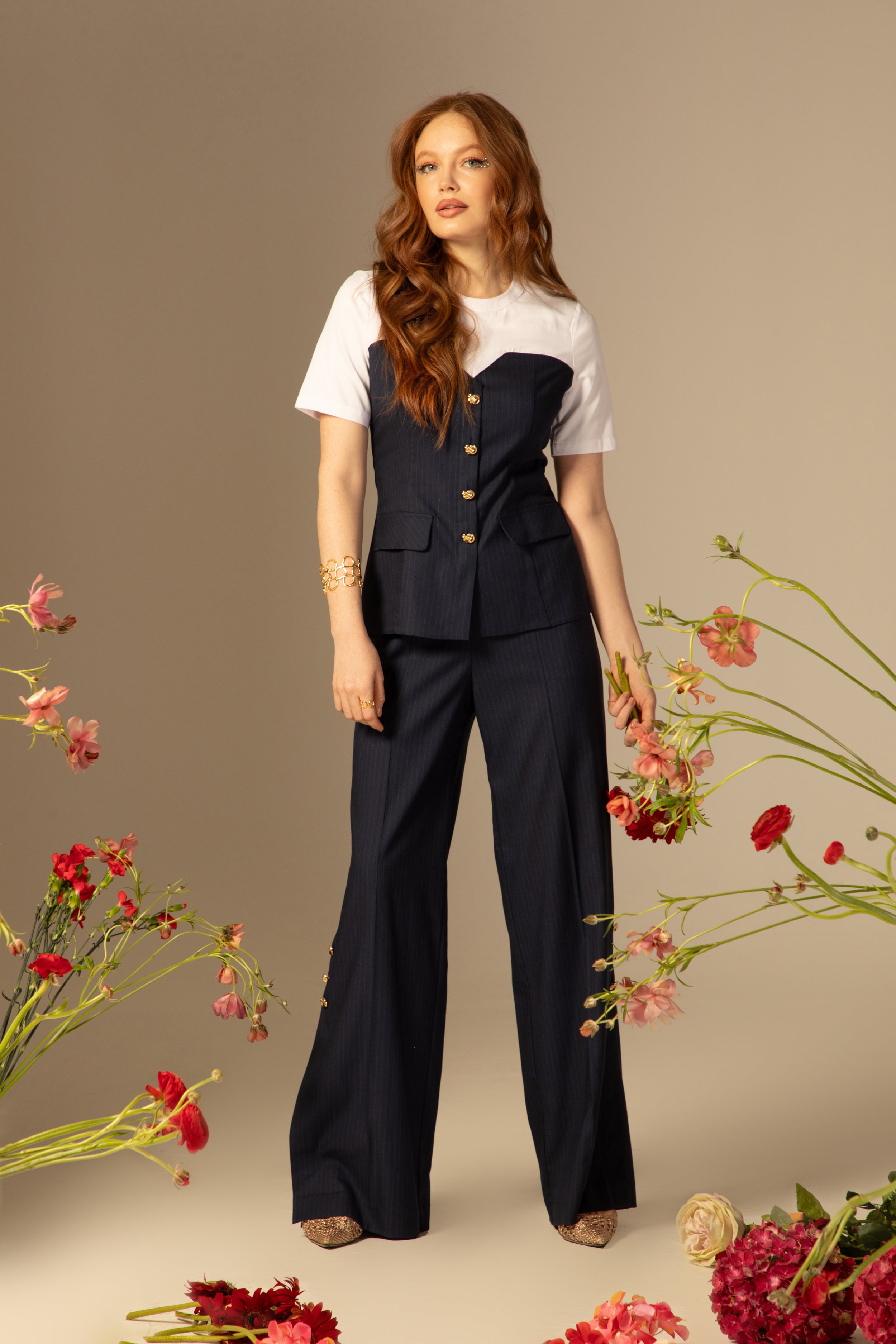 Pantalon Harry - ouvert dans le bas