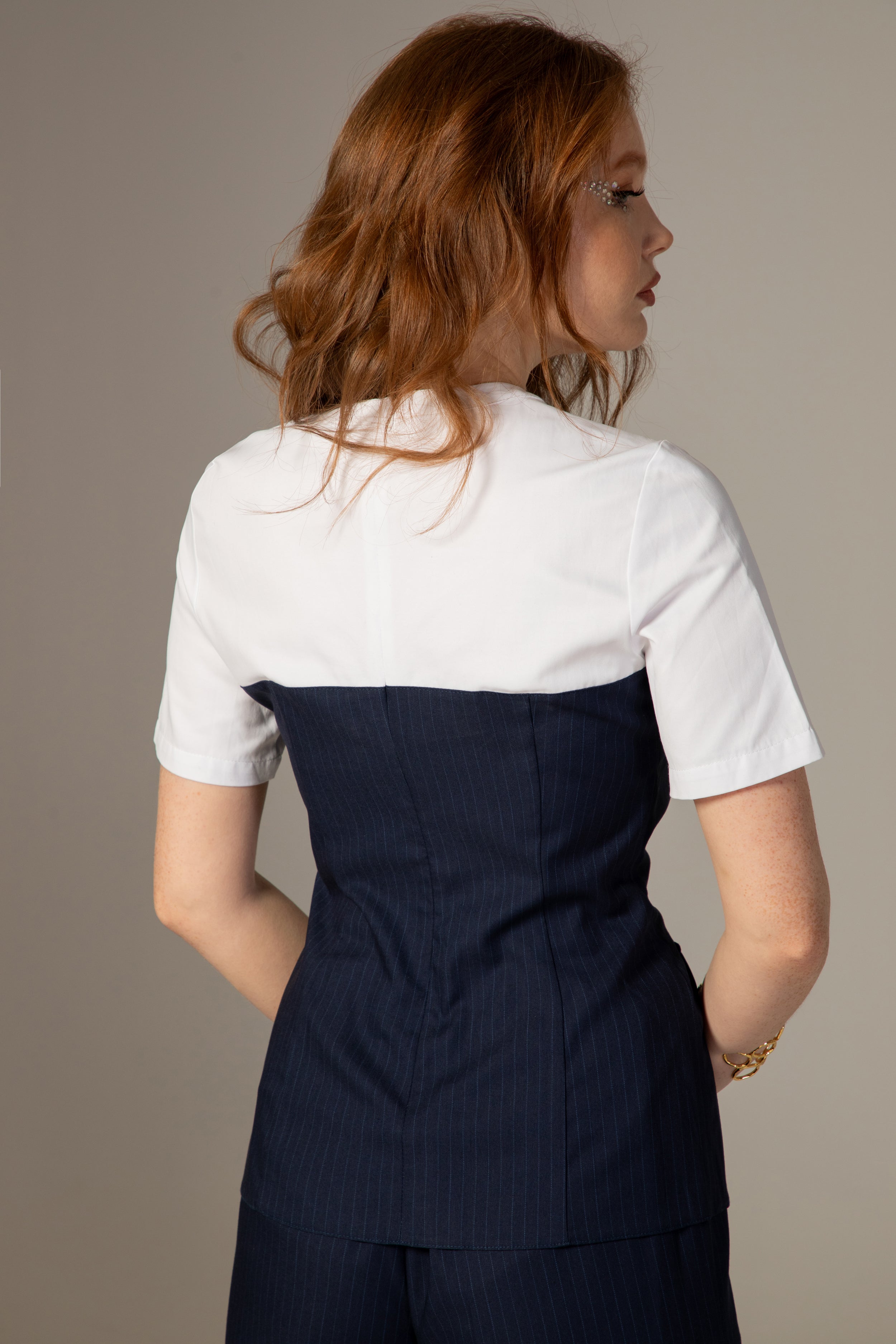 Bustier Betty - Faux 2 pièces