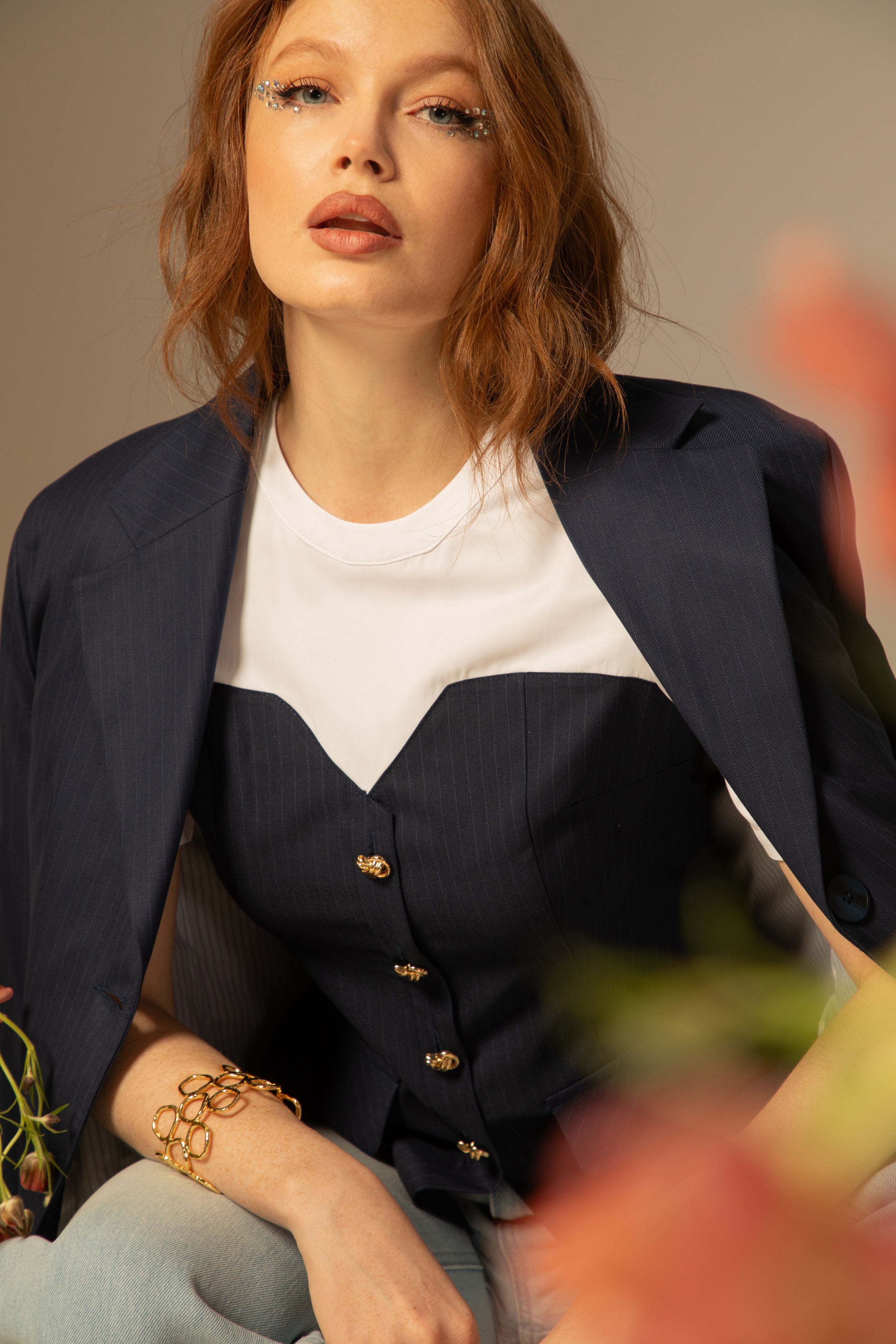 Bustier Betty - Faux 2 pièces