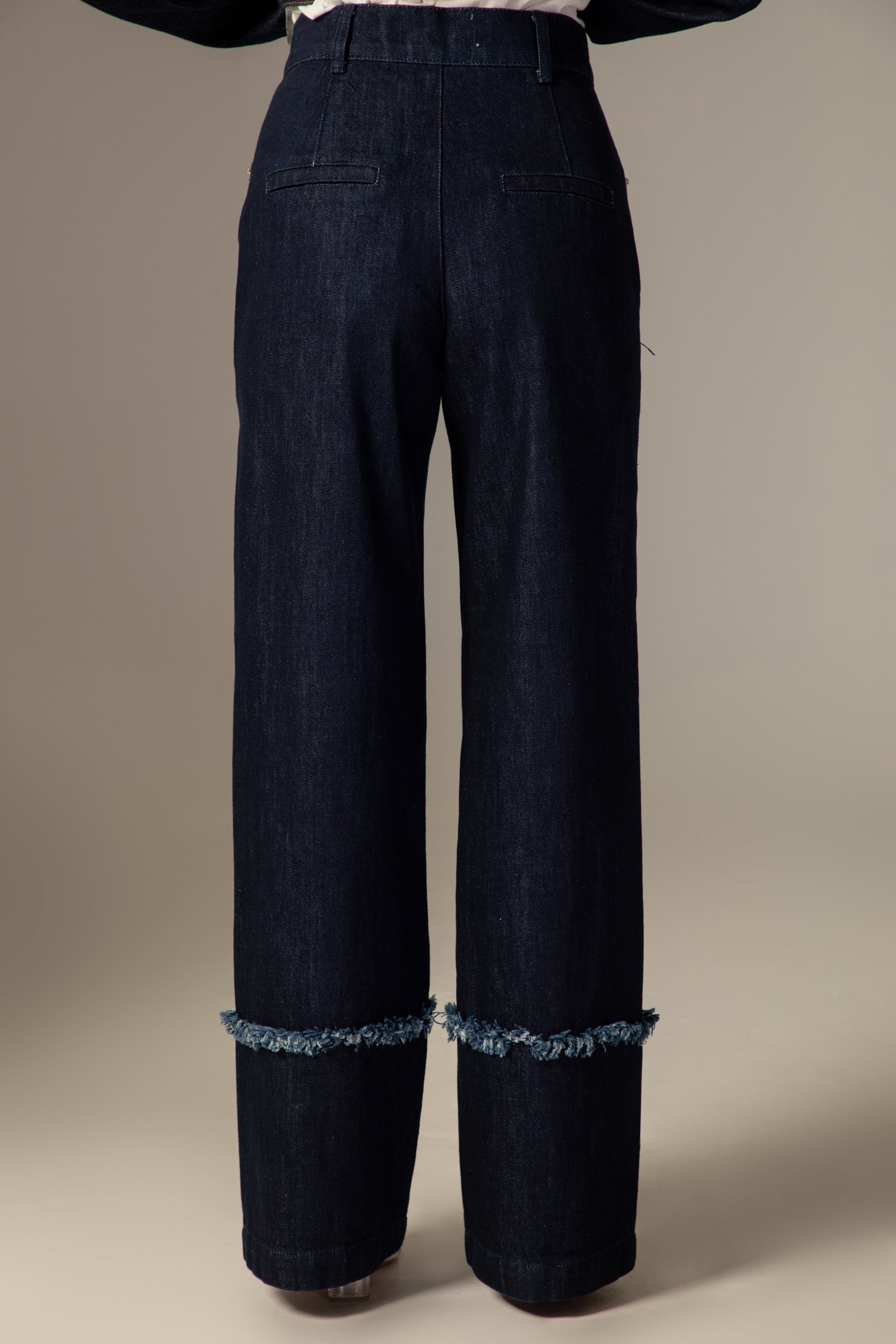 Jeans Bobby - Denim brut reperlé