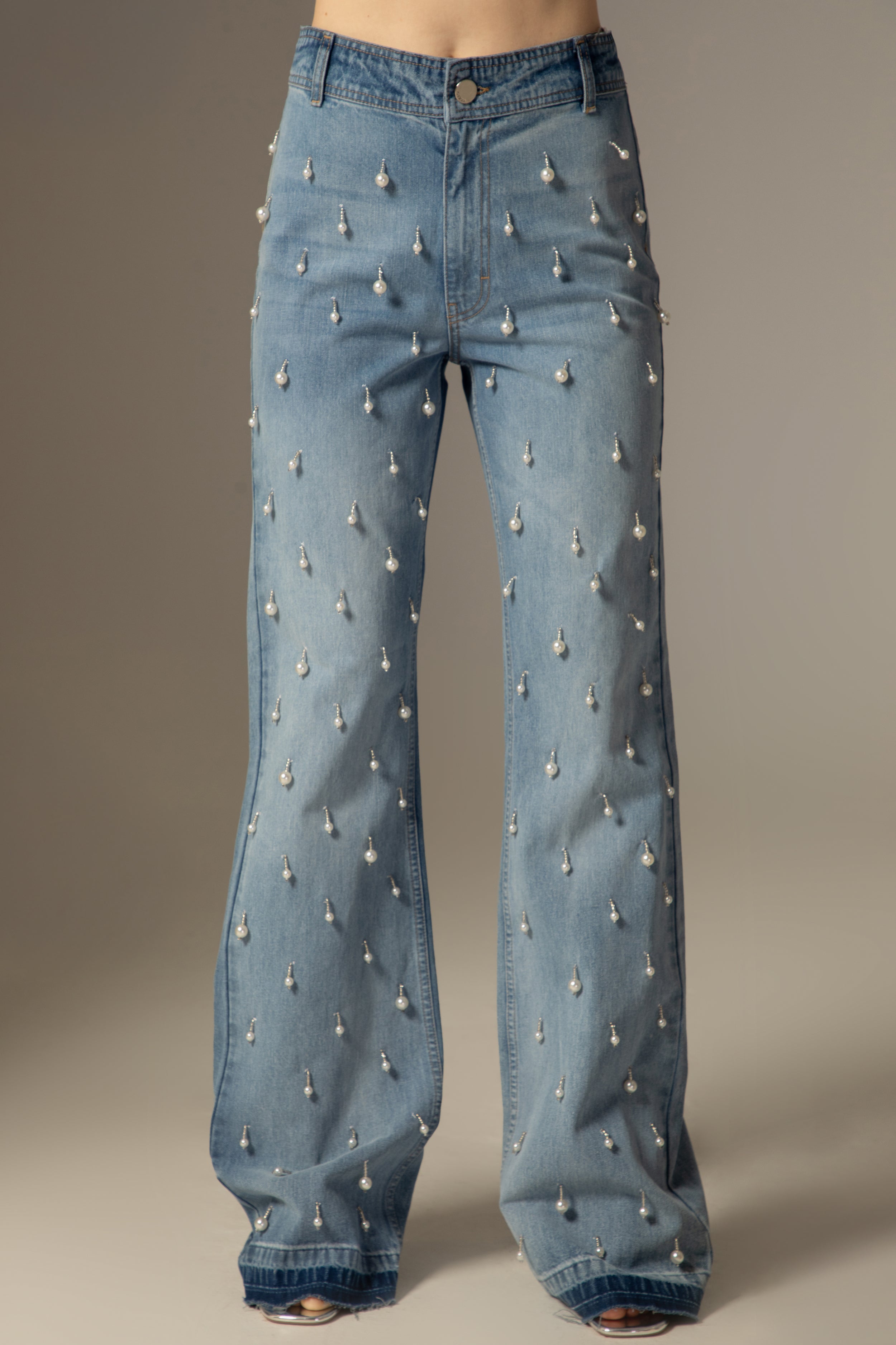 Jeans Jenny - Brodé main