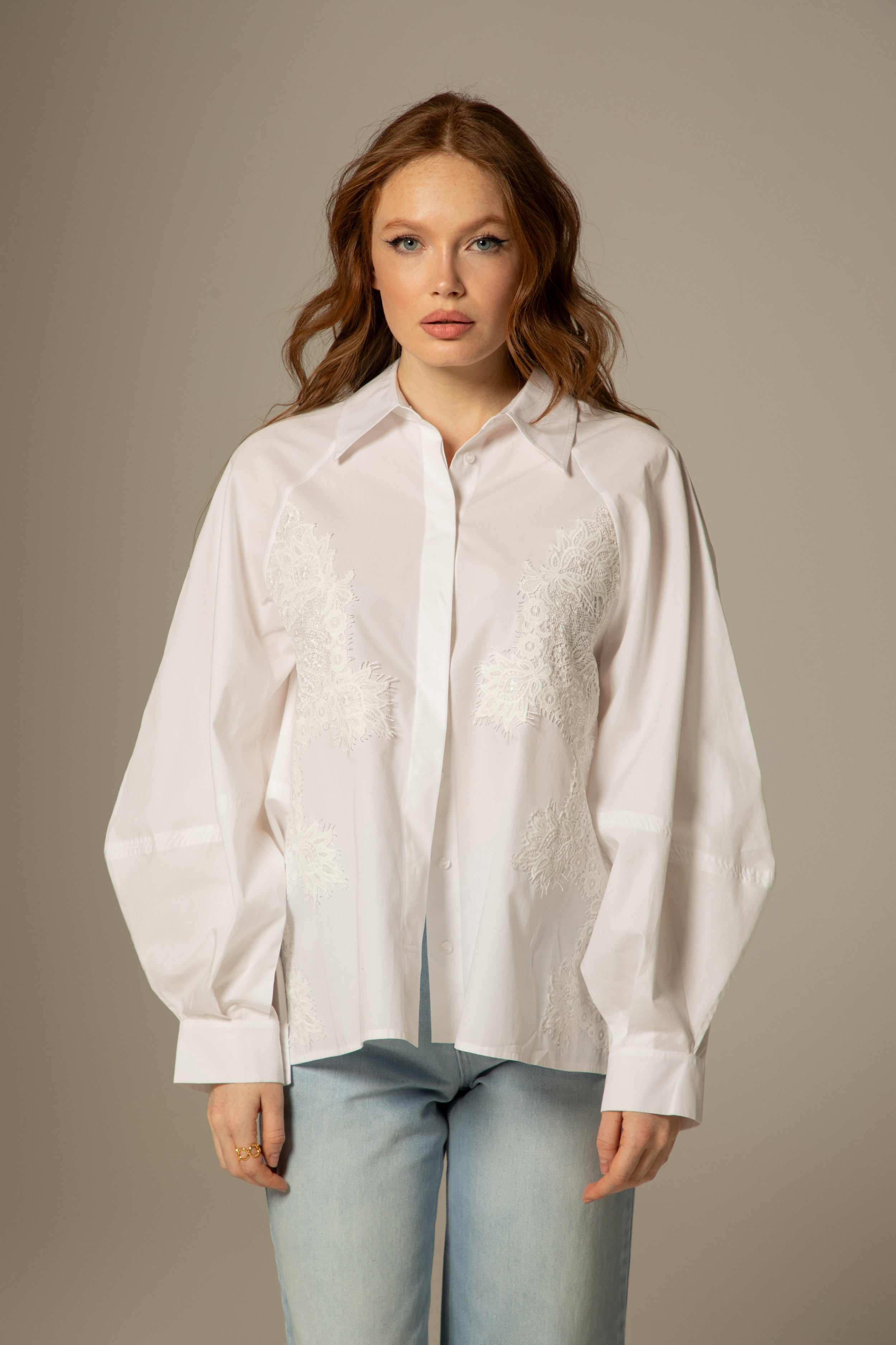Chemise Anna - incrustation de dentelle (copie)