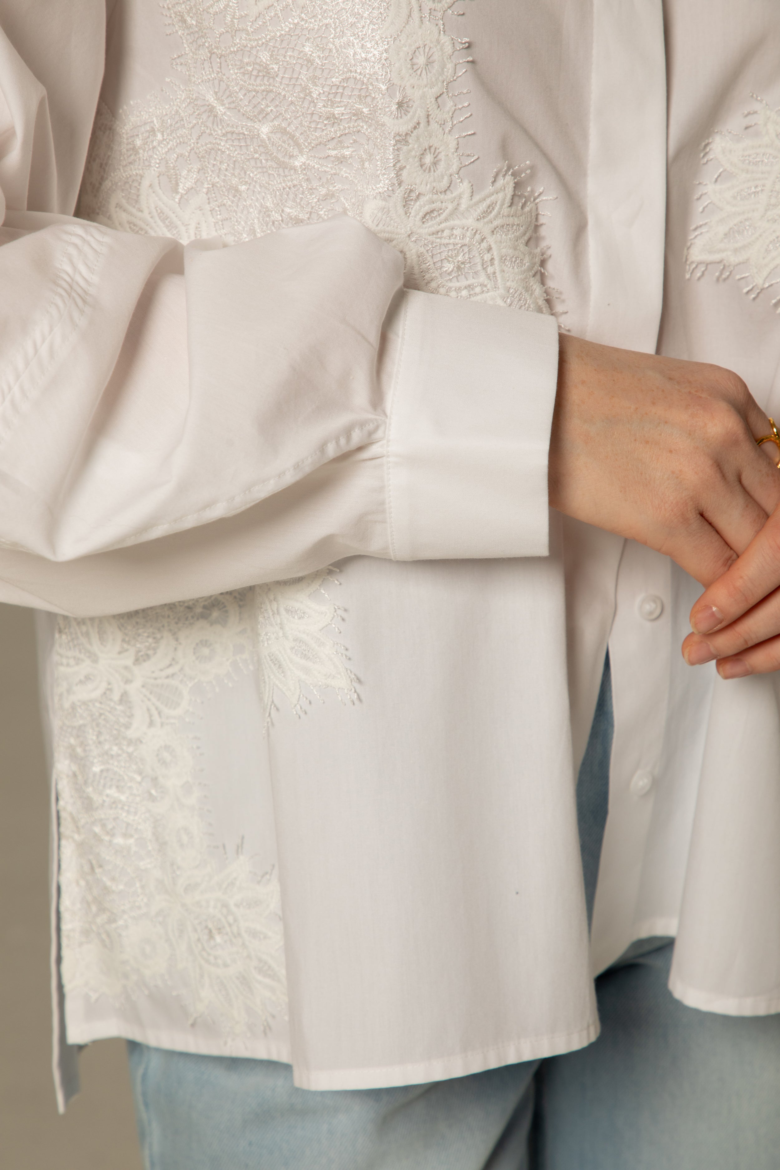 Chemise Anna - incrustation de dentelle (copie)