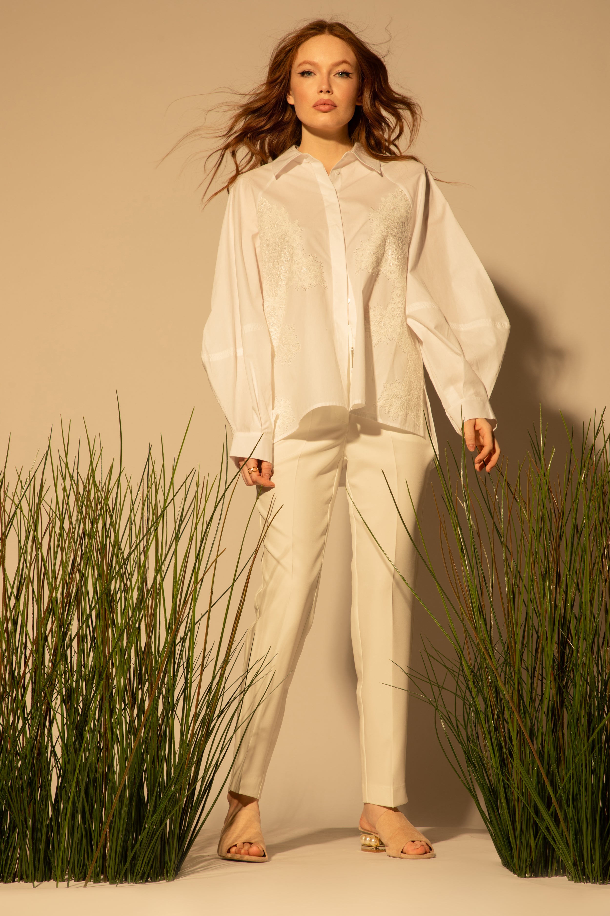 Chemise Anna - incrustation de dentelle (copie)